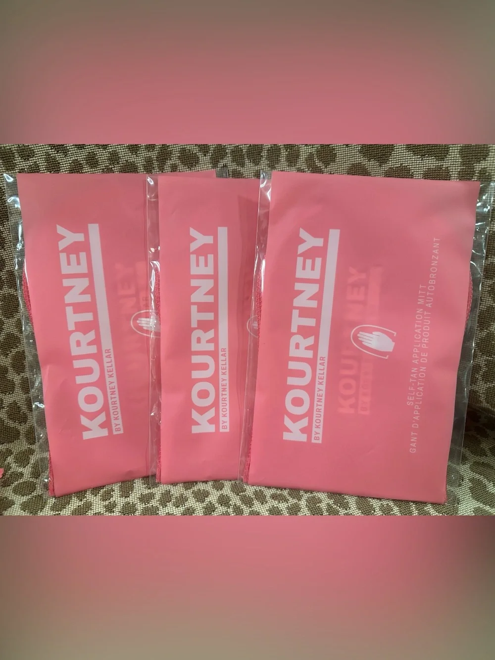Lot of 6 Kourtney Kellar Tan~Clear Self-Tan Drops+Face Lotion+Body Lotion+Mitts